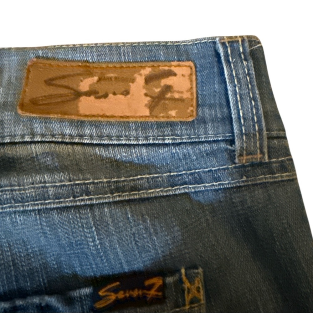 Seven7 Skinny Easy Fit Jeans Size 6 Medium Wash Stretch Denim - Picture 10 of 10